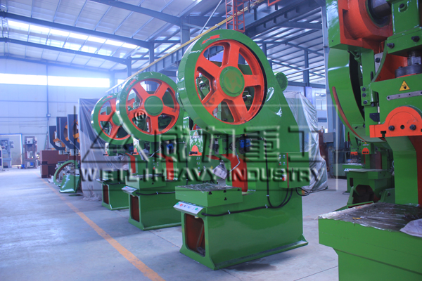 固定臺沖床生產完成